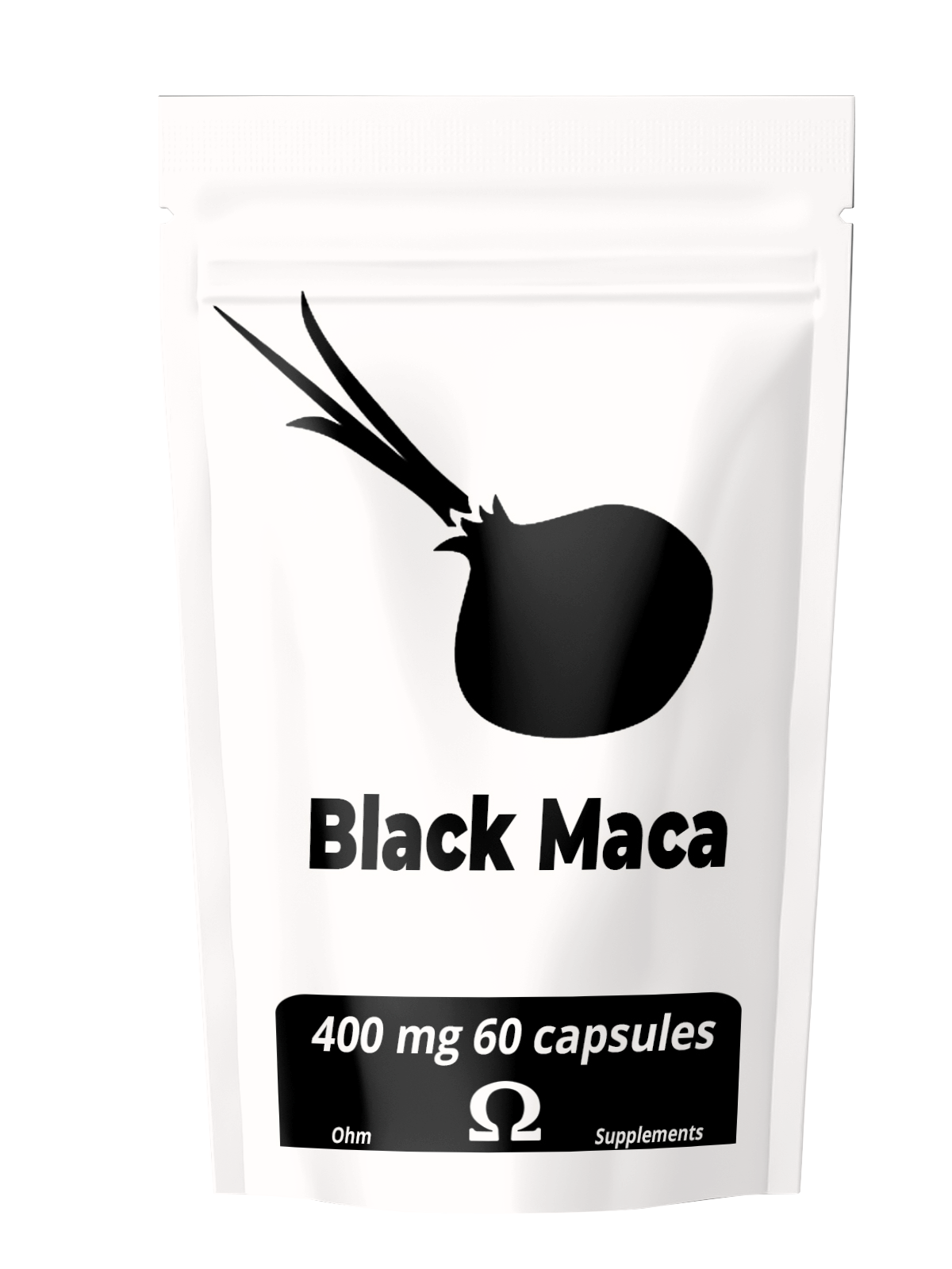 Black Maca 400mg - Capsules